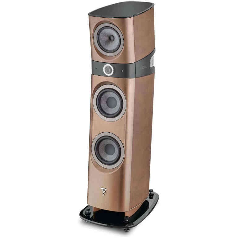 Focal Sopra N2 3-Way Floorstanding Speaker - Brown Concrete