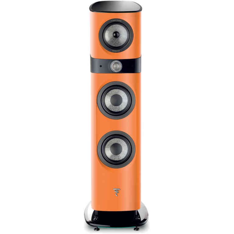Focal Sopra N2 3-Way Floorstanding Speaker - Orange LQ HG