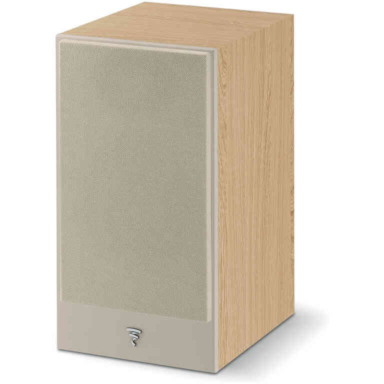 Focal Theva N1 2-Way Bookshelf Speaker - Light Wood