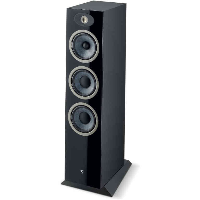 Focal Theva N3 3-Way Floorstanding Speaker - Black