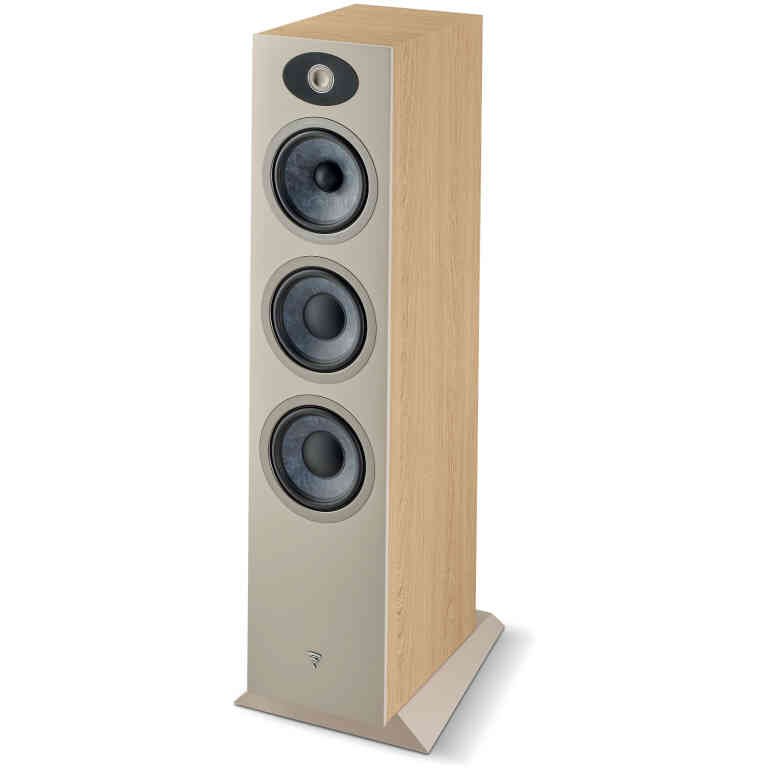 Focal Theva N3 3-Way Floorstanding Speaker - Light Wood