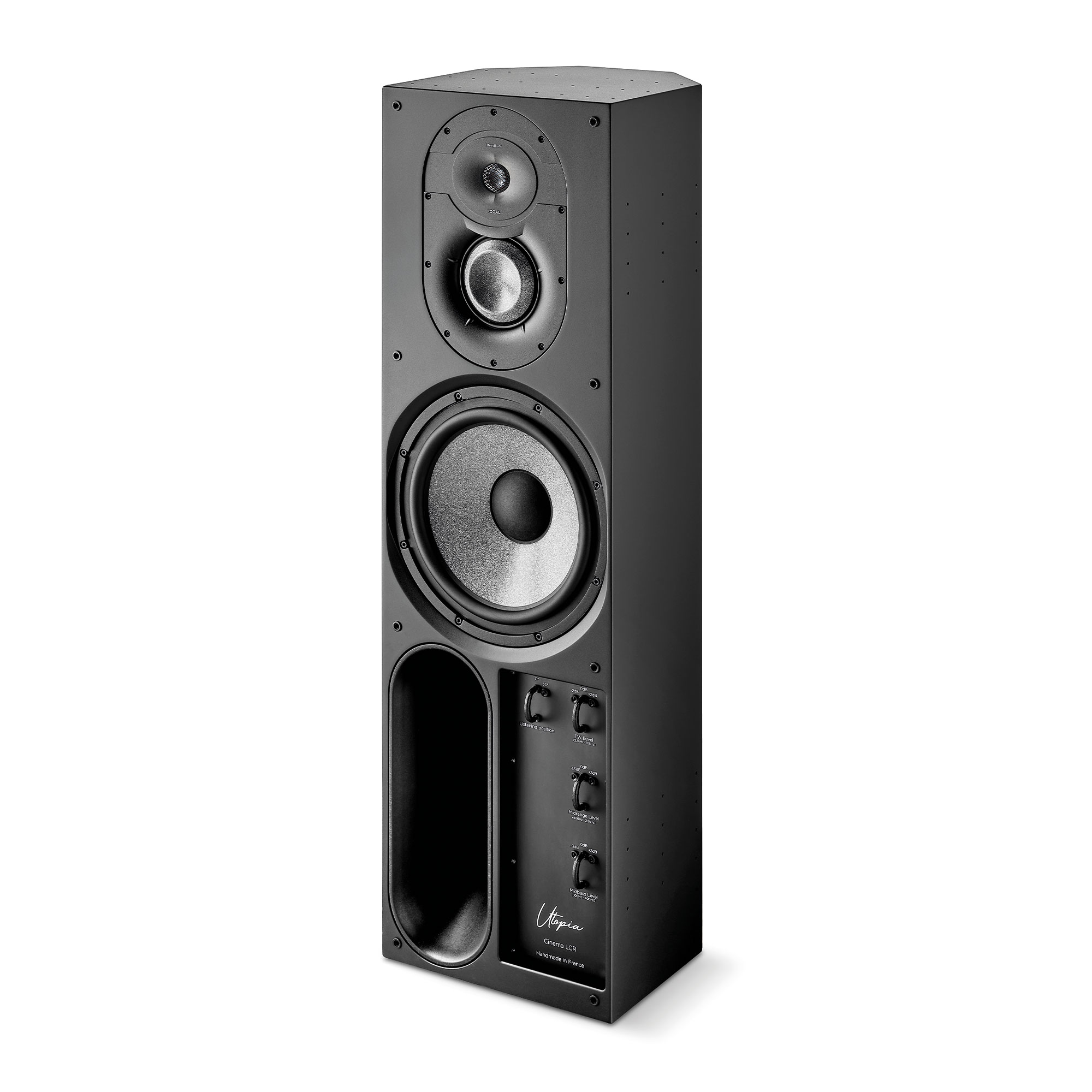 Focal Cinema LCR 3-Way in-Wall Speaker - Black Focal Cinema LCR 3-Way in-Wall Speaker - Black
