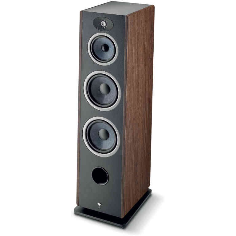 Focal Vestia N4 3-Way Floorstanding Speaker - Dark Wood