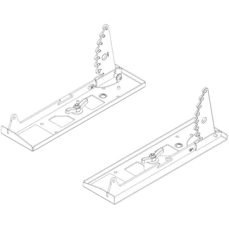 JBL VTX-A12-BP Base Plate for Stacking A12 Over B28 Subwoofers