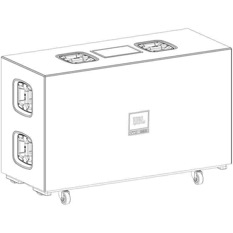 JBL VTX B28 ACC Accessory Casterboard and Cover for VTX B28