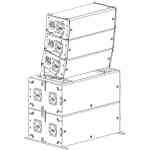 JBL VTX B28 GND Ground Stack Accessory for VTX B28