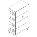 JBL VTX B28 VT CVR Vertical Transporter Cover for B28