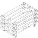 JBL VTX B28 VT Vertical Transporter Accessory for VTX B28