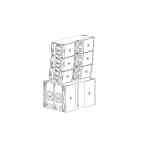 JBL VTX V20 BP Base Plate for VTX V20