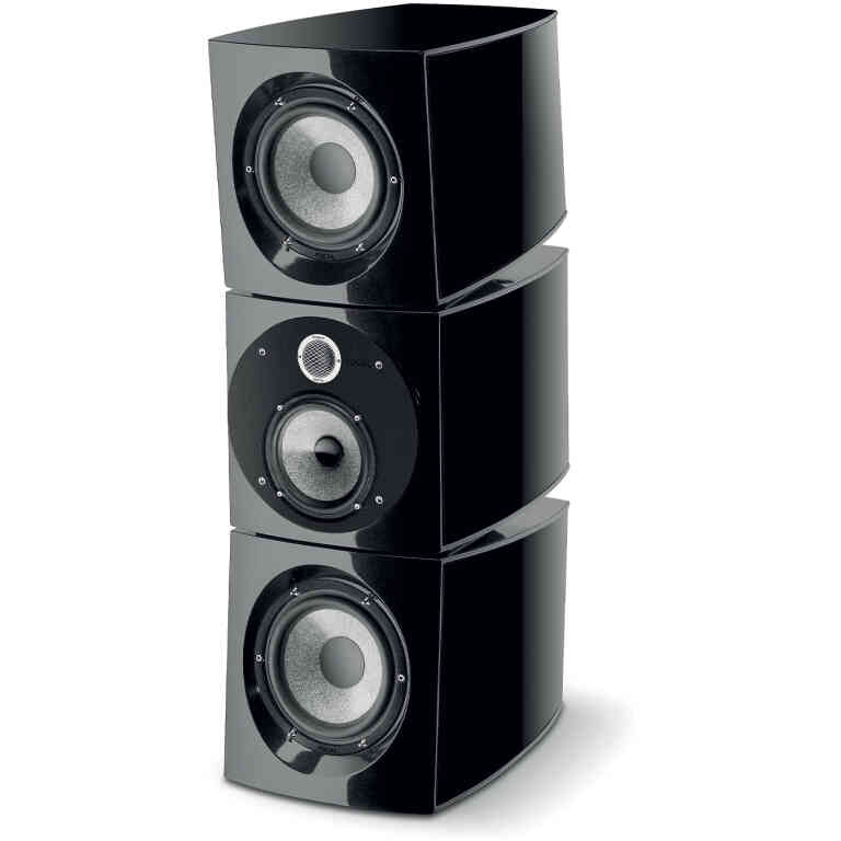 Focal Viva Center Utopia Colour Evo 3-way Loudspeaker - Black Lacquer HG