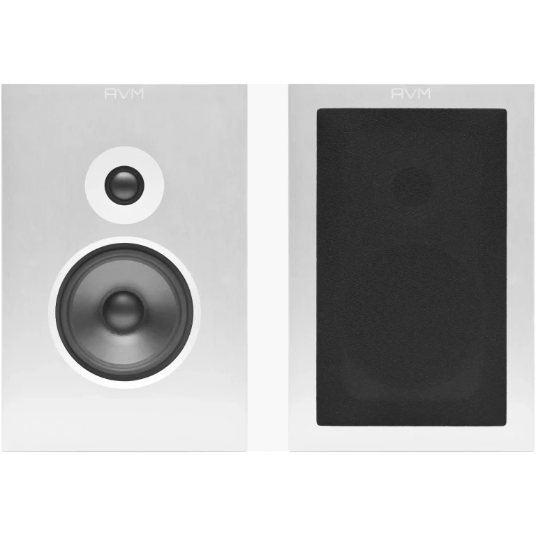 AVM CB 2.3 Compact Bookshelf Speaker - Silver/Aluminium