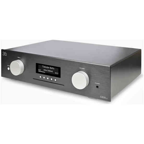 AVM CS 30.3 All-In-One Integrated Streaming-Amplifier - Silver/Black