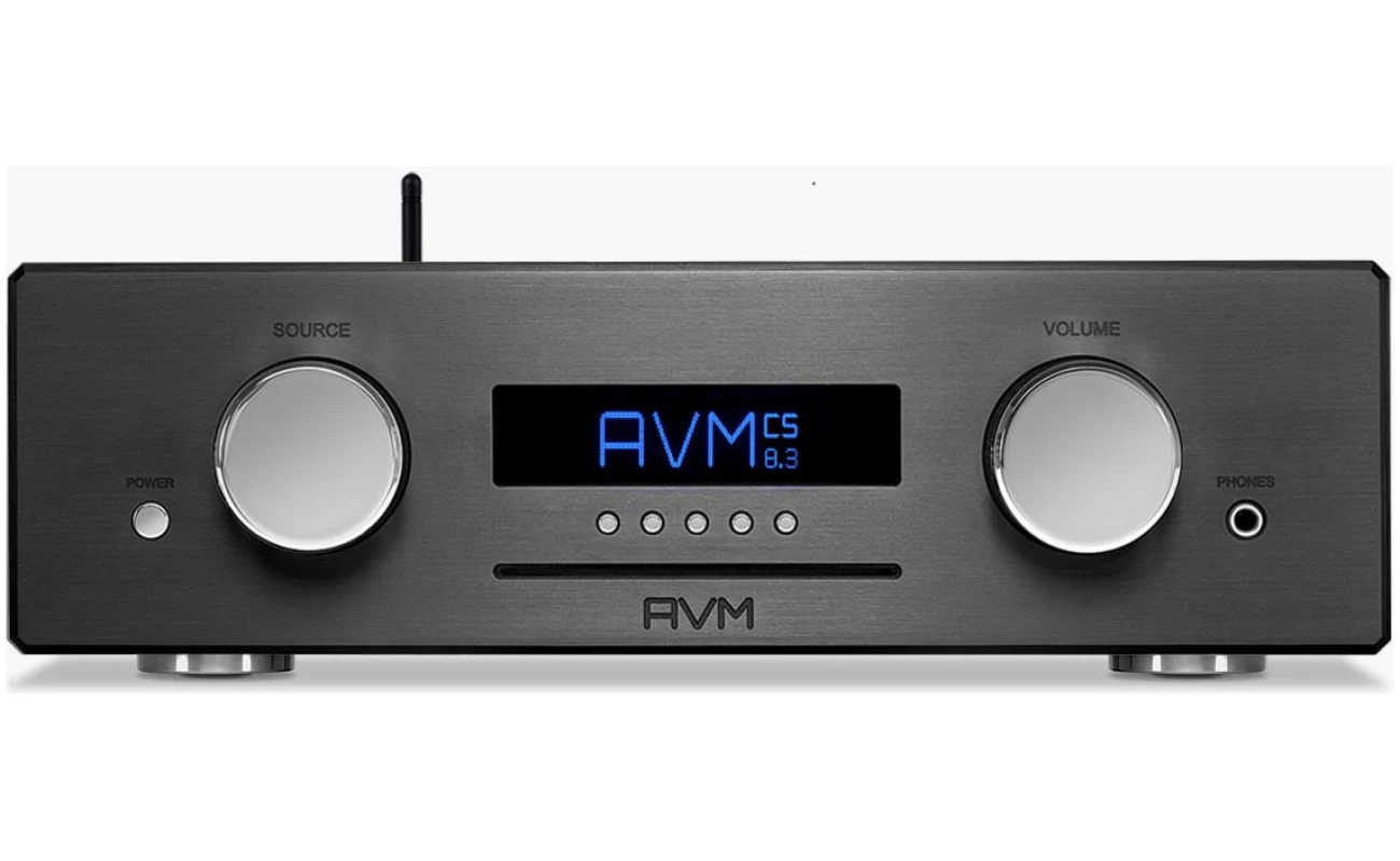 AVM Ovation CS 6.3 streaming CD Receiver - Slilver/Black