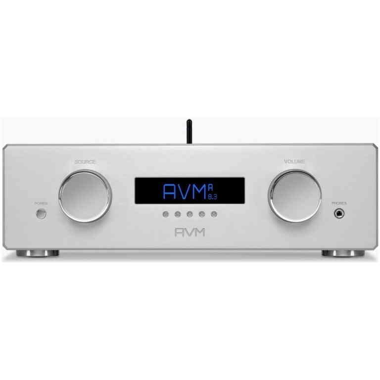 AVM OVATION A 8.3 Class A/AB Integrated Amplifier - Silver/Black