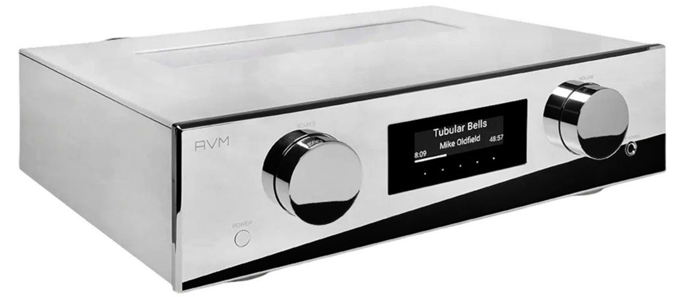 AVM Evolution AS 5.3 Streaming Amplifier - Cellini Chrome AVM Evolution AS 5.3 Streaming Amplifier - Cellini Chrome