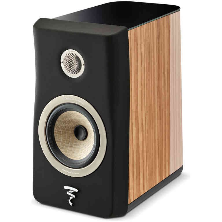 Focal Kanta N1 2-way Bookshelf Speaker - Walnut HG Black MAT