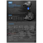 PRO-1 PR5208RCS 2D Wireless Barcode Scanner with Screen