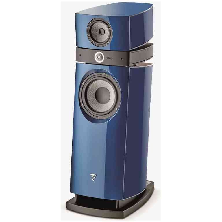 Focal Scala Utopia Evo 3-way Floorstanding Speaker - Metallic Blue Lacquer