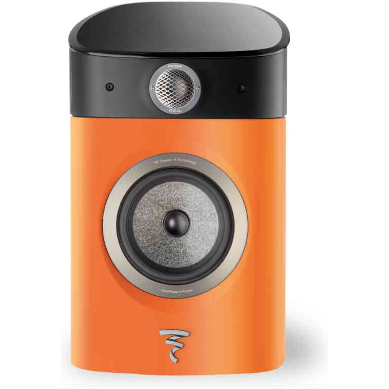 Focal Sopra N1 2-way Bookshelf Speaker - Orange Lacquer HG