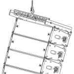 JBL VTX A8 MF Mini Frame