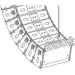 JBL VTX A8 SB Suspension Bar