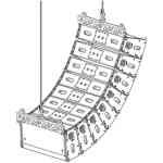 JBL VTX A8 SB Suspension Bar