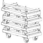 JBL VTX A8 VT Vertical Transporter