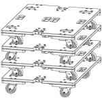 JBL VTX B18 ACC Accessory Cover & Castorboard