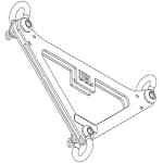 JBL VTX DELTA High-quality universal delta plate