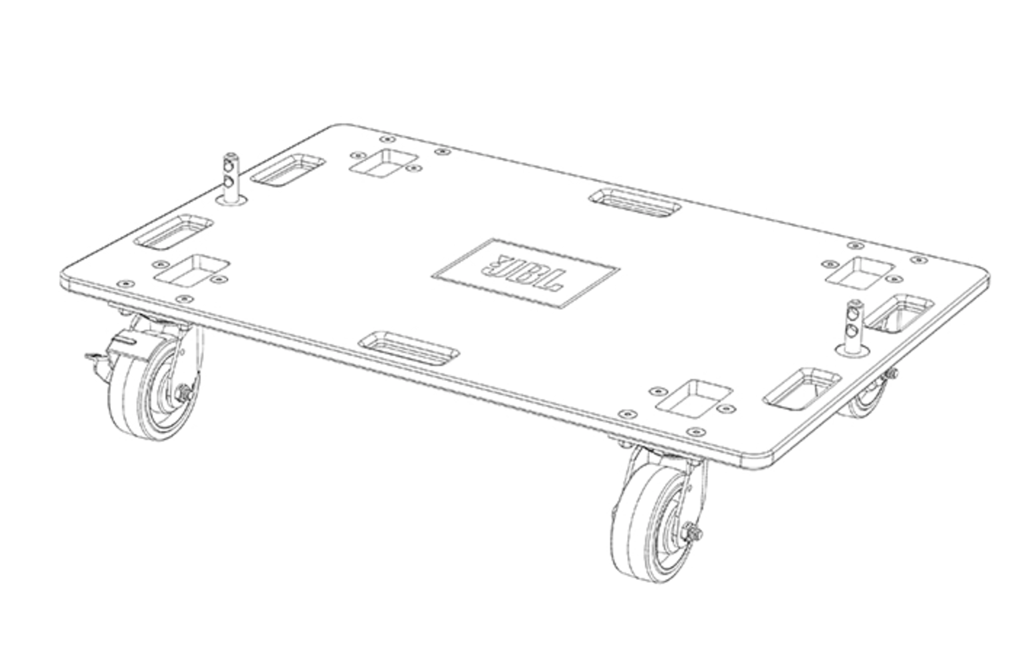 JBL VTX S25 VT VERTICAL TRANSPORTER JBL VTX S25 VT VERTICAL TRANSPORTER