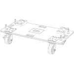 JBL VTX V20 PB Pull Back accessory for attachment to bottom V20