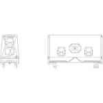 JBL VTX V25 ACC Accessory Cover and Casterboard