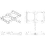 JBL VTX V25 AF Array Frame for suspending or ground stacking VTX V25