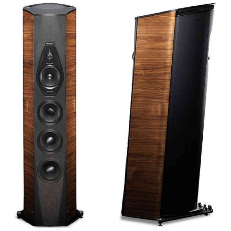 Sonus Faber Lilium Floorstanding Speakers Pair - Walnut