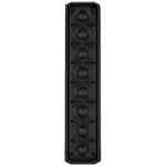 RCF EVOX JMIX8 Active 12" 2-Way 1400W Portable Line Array PA System with 8-Input Mixer - Black