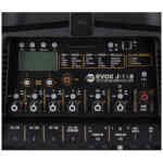 RCF EVOX JMIX8 Active 12" 2-Way 1400W Portable Line Array PA System with 8-Input Mixer - Black