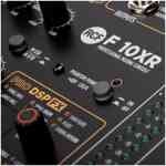 RCF F-10XR 10-Channel Mixer with Multi-FX and Stereo USB Interface