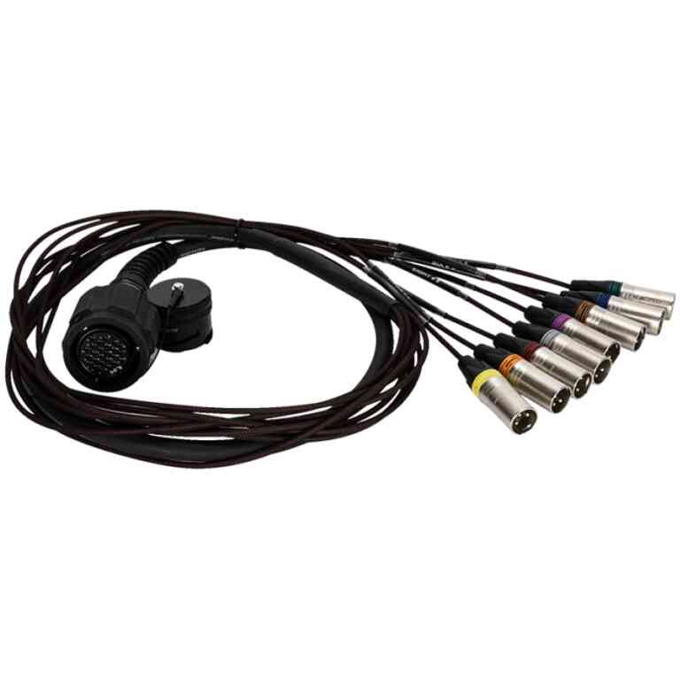 RCF CBL LKS252 FANOUT MultiPin Cable LK25 Female - 8xXLR Male 2m