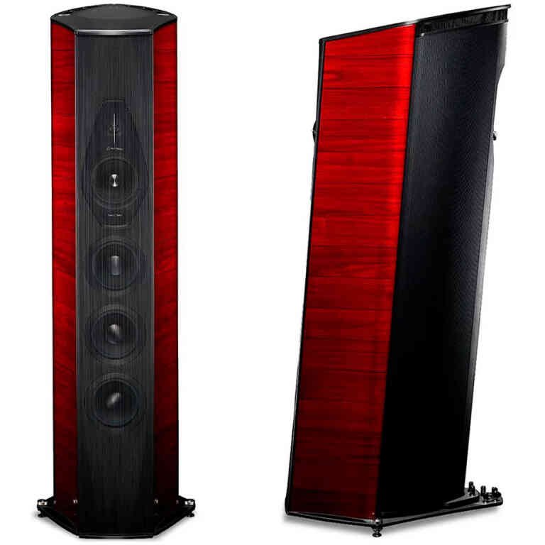 Sonus Faber Lilium Floorstanding Speakers Pair - Red