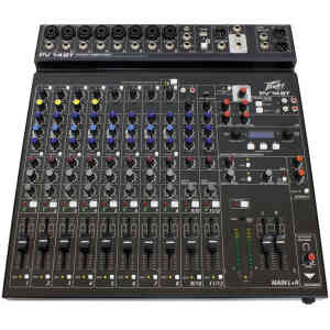 Peavey PV 14 BT 14 Channel Compact Mixer with Bluetooth