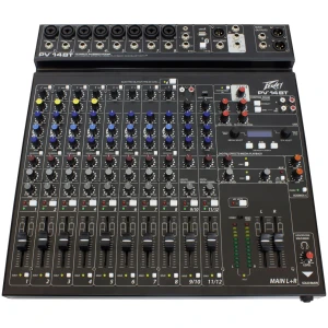 Peavey PV 14 BT 14 Channel Compact Mixer with Bluetooth