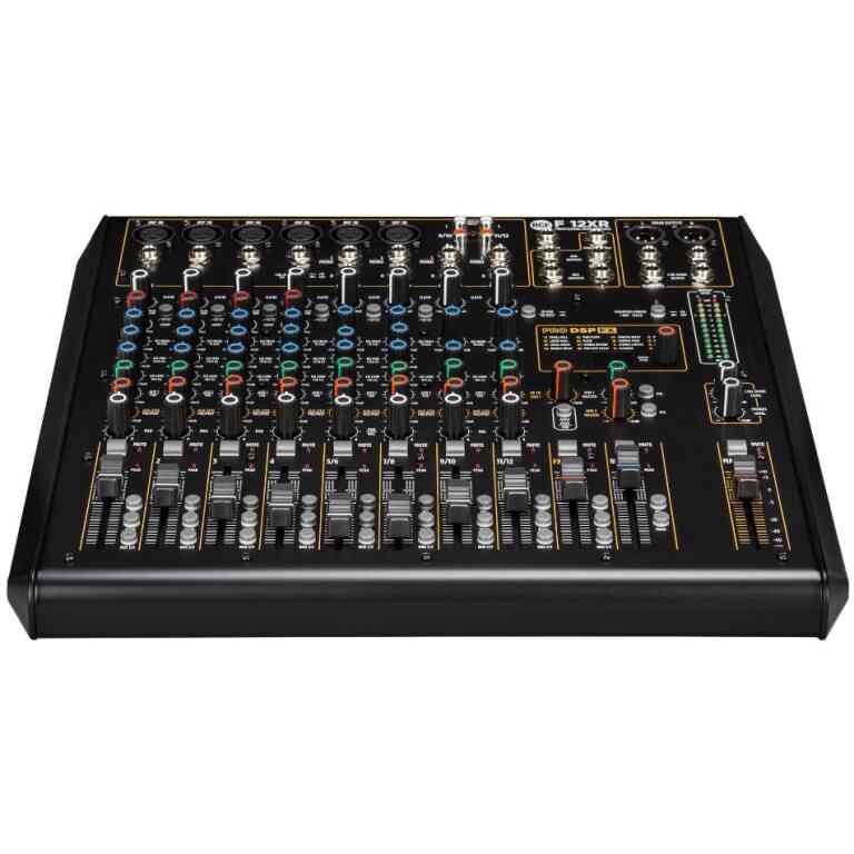 RCF F-12XR 12-Channel Mixer with Multi-FX Recording