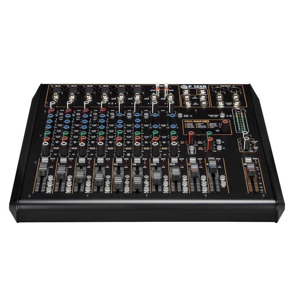 RCF F-12XR 12-Channel Mixer with Multi-FX Recording RCF F-12XR 12-Channel Mixer with Multi-FX Recording