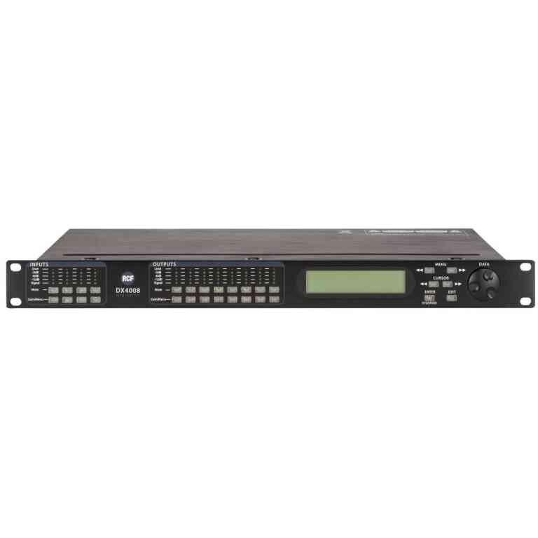 RCF DX 4008 4-Input & 8-Output Digital Audio Processor