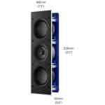 KEF Ci3120QLM-THX Architectural Certified Select In-Wall Speaker with MAT