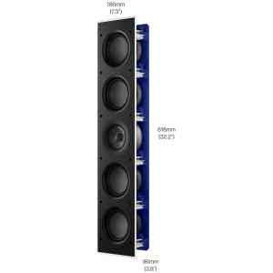 KEF Ci5120QLM-THX ?Architectural Ultra In-Wall Speaker with MAT
