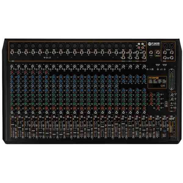 RCF F-24XR 24-Channel Mixer with Multi-FX and Recording