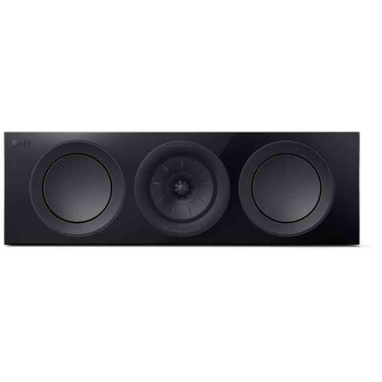KEF R2 Meta Compact three-way Centre Channel Speaker - Black