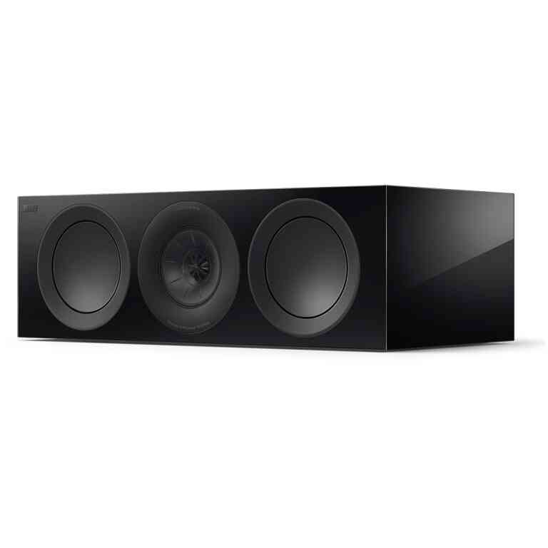 KEF R6 Meta Flagship three-way Centre Channel Speaker - Black