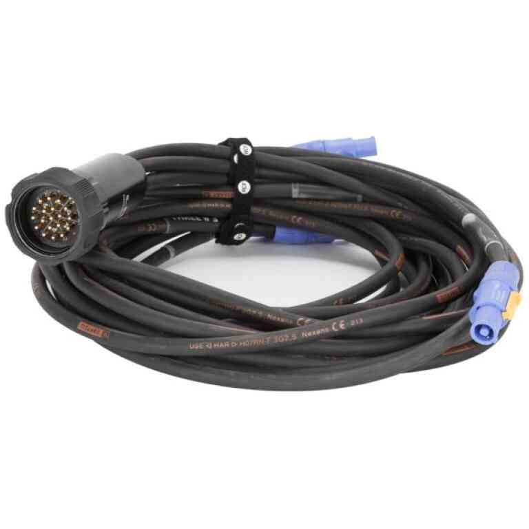RCF CBL LKS 19 ARRAY FANOUT LKS19 to 6X Powercon Cable (15FT)